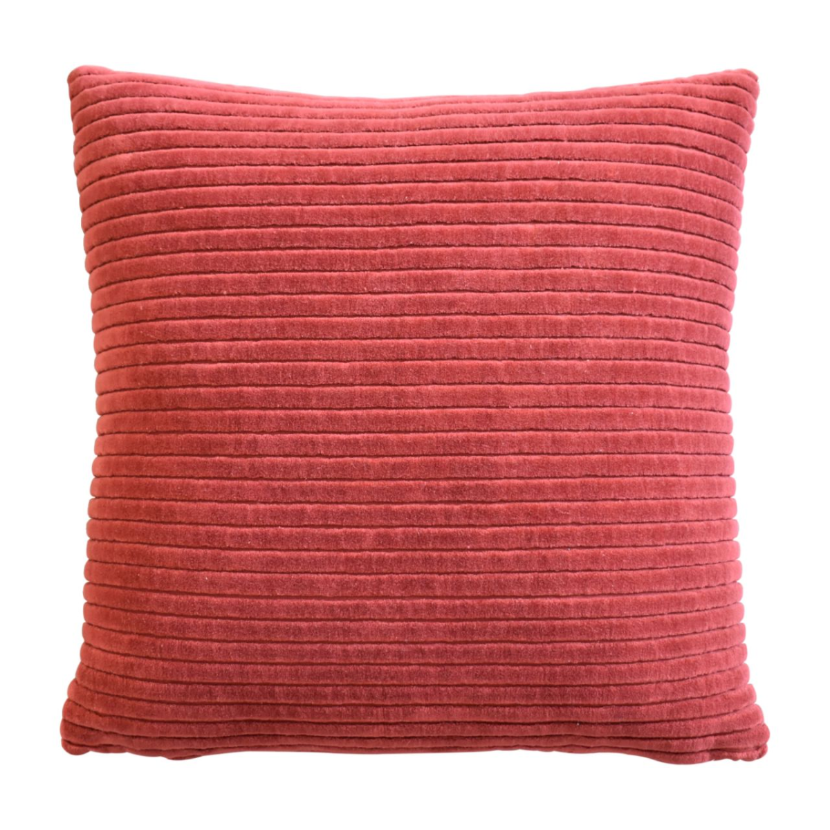 Artisan Furniture Ribbed Red Cushion Set of 2