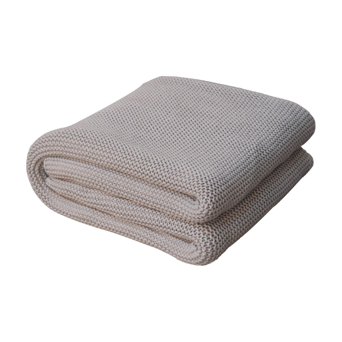 Artisan Furniture Double Grey Knitted Throw