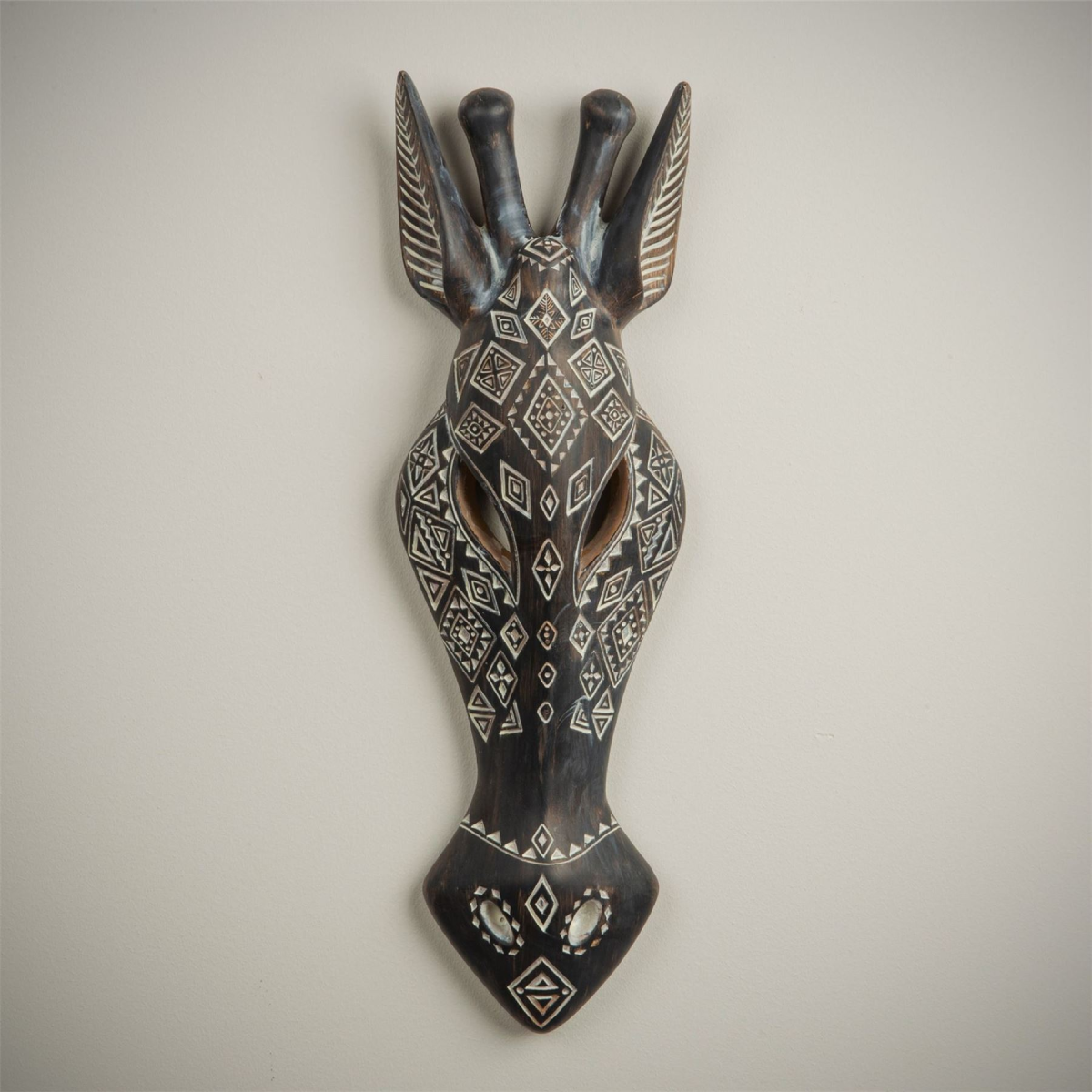 Wall Hanging Zebra Mask 37cm