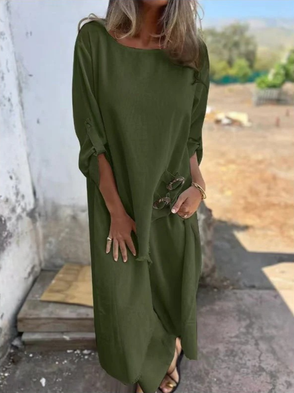 Tilda | Round Neck Two Piece Set