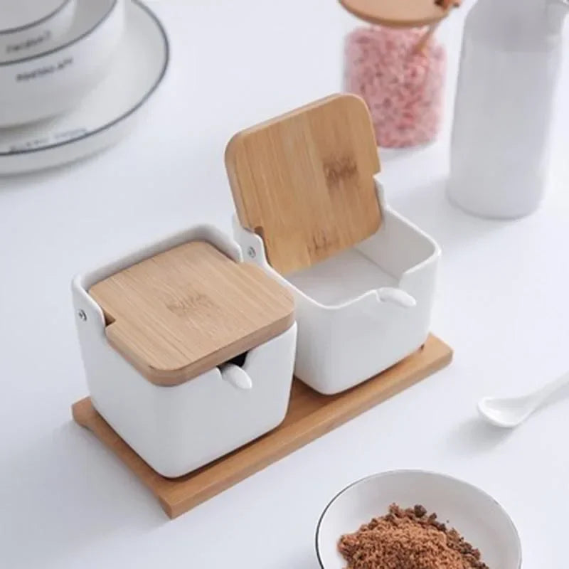 S3541 Eco-Friendly Ceramic Spice Shakers with CE Certification