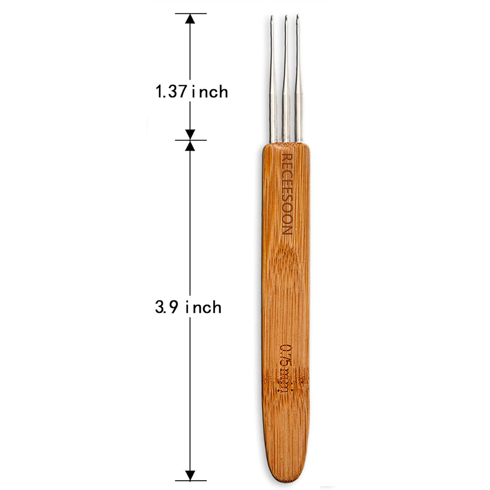 Jmail Stainless Steel Crochet Needle/Hook for Professional Braid Installation & Dreadlock Maintenance