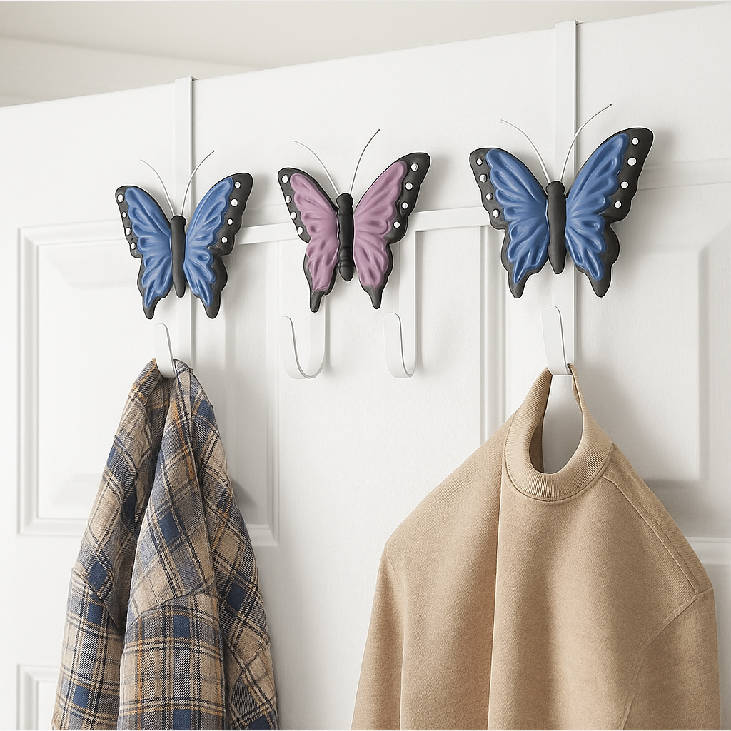 Butterfly Over the Door Hanger