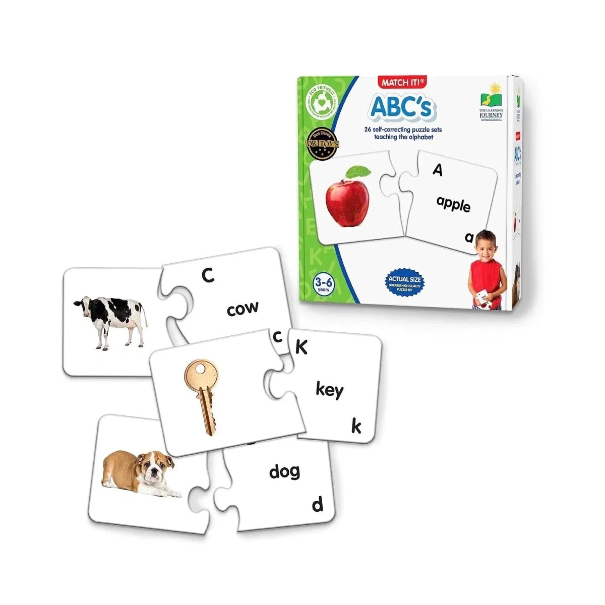 Match it! ABC Puzzle Cards