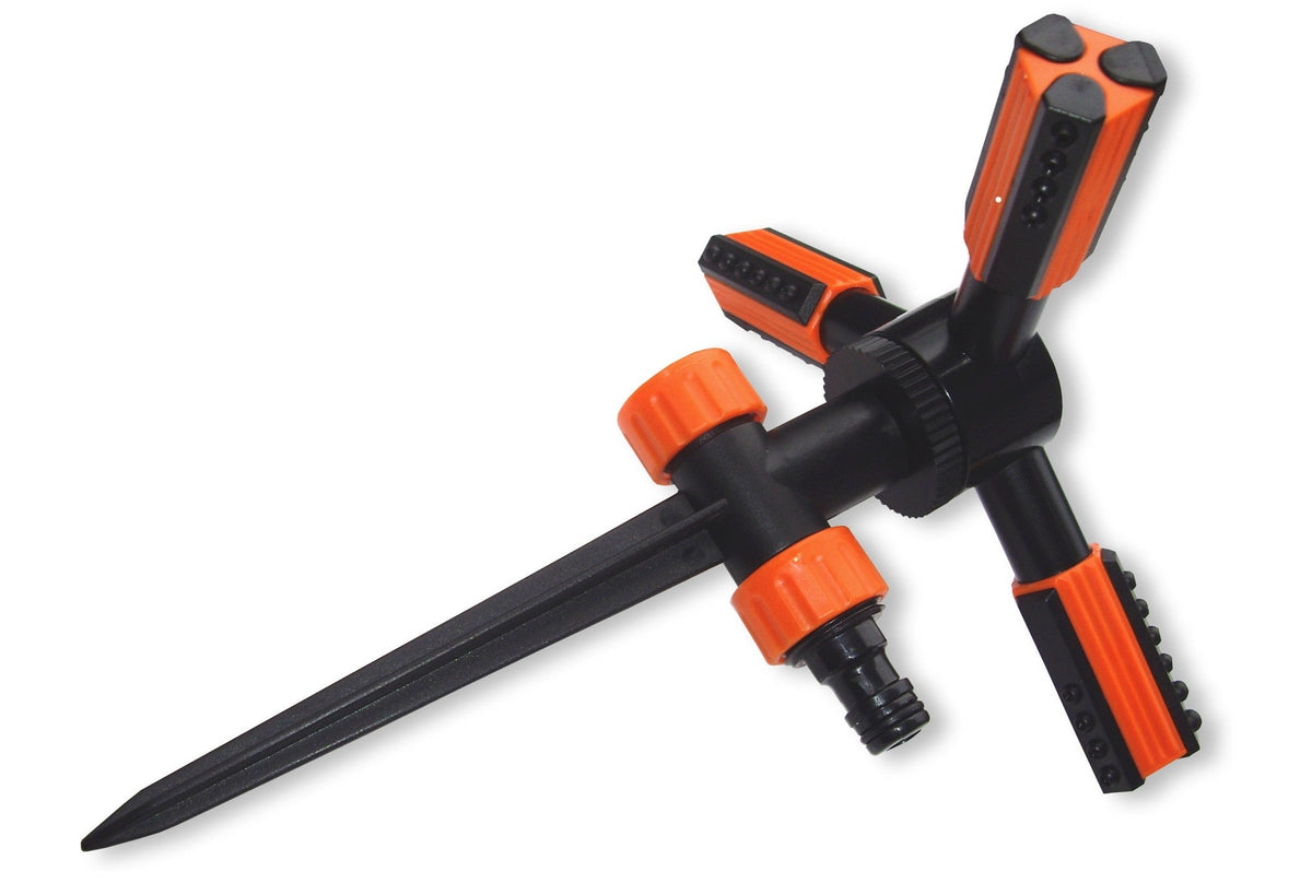 3 Arm Rotary Lawn Sprinkler on Spike - Eco Line