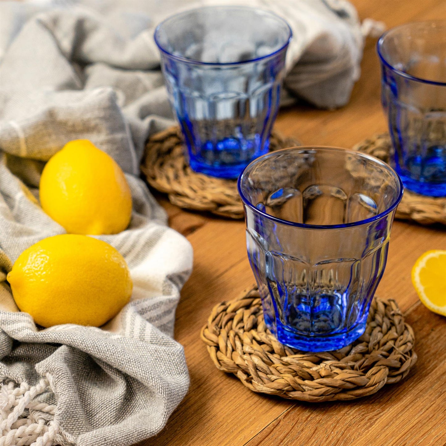 250ml Picardie Glass Tumblers - Pack of Four