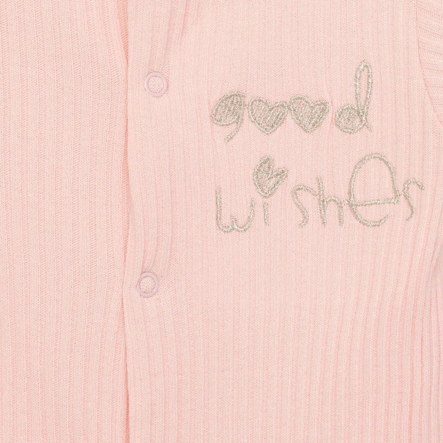 Bebetto Newborn Good Wishes Jumpsuit - Pink