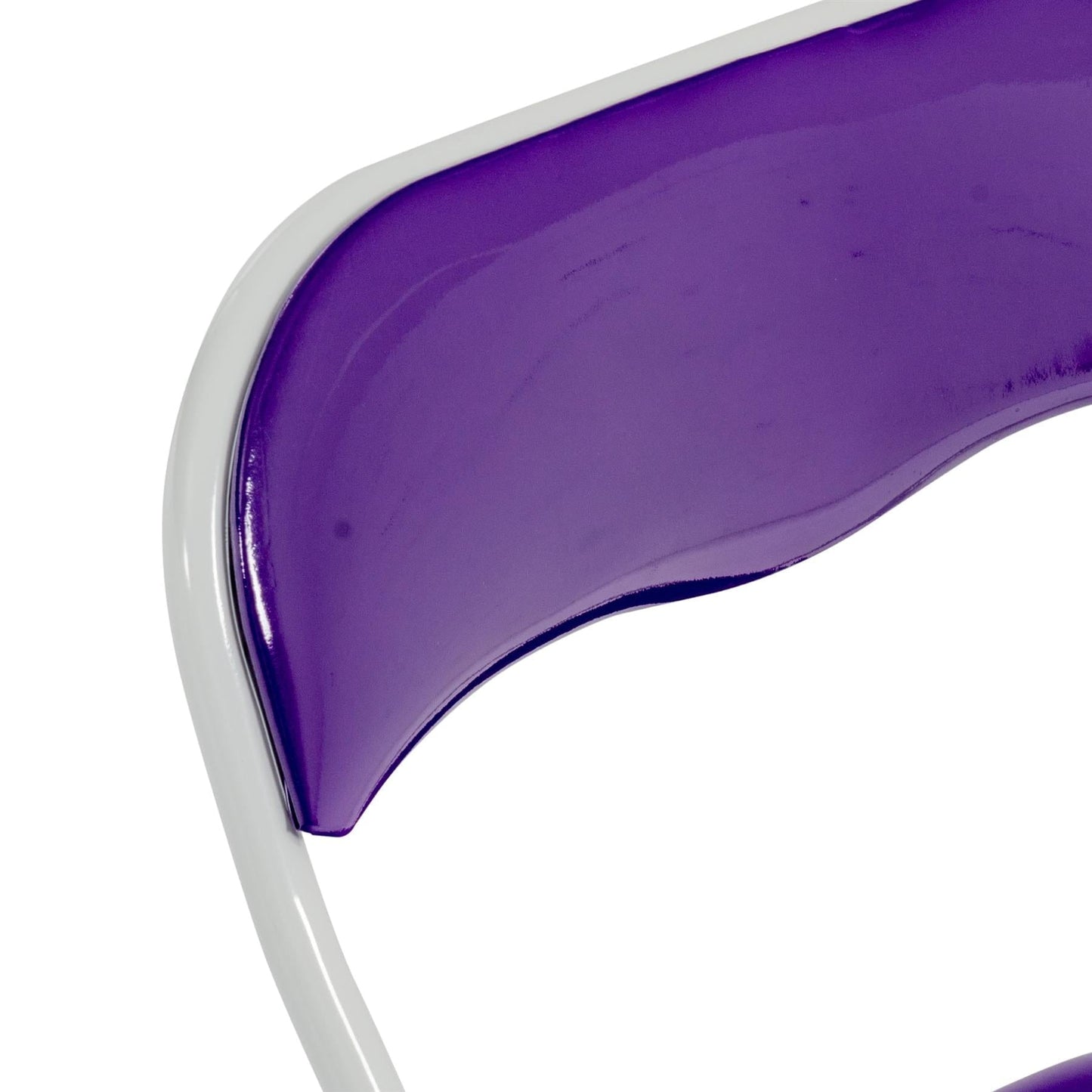 Purple Wave Padded Folding Chair - Pack of Six