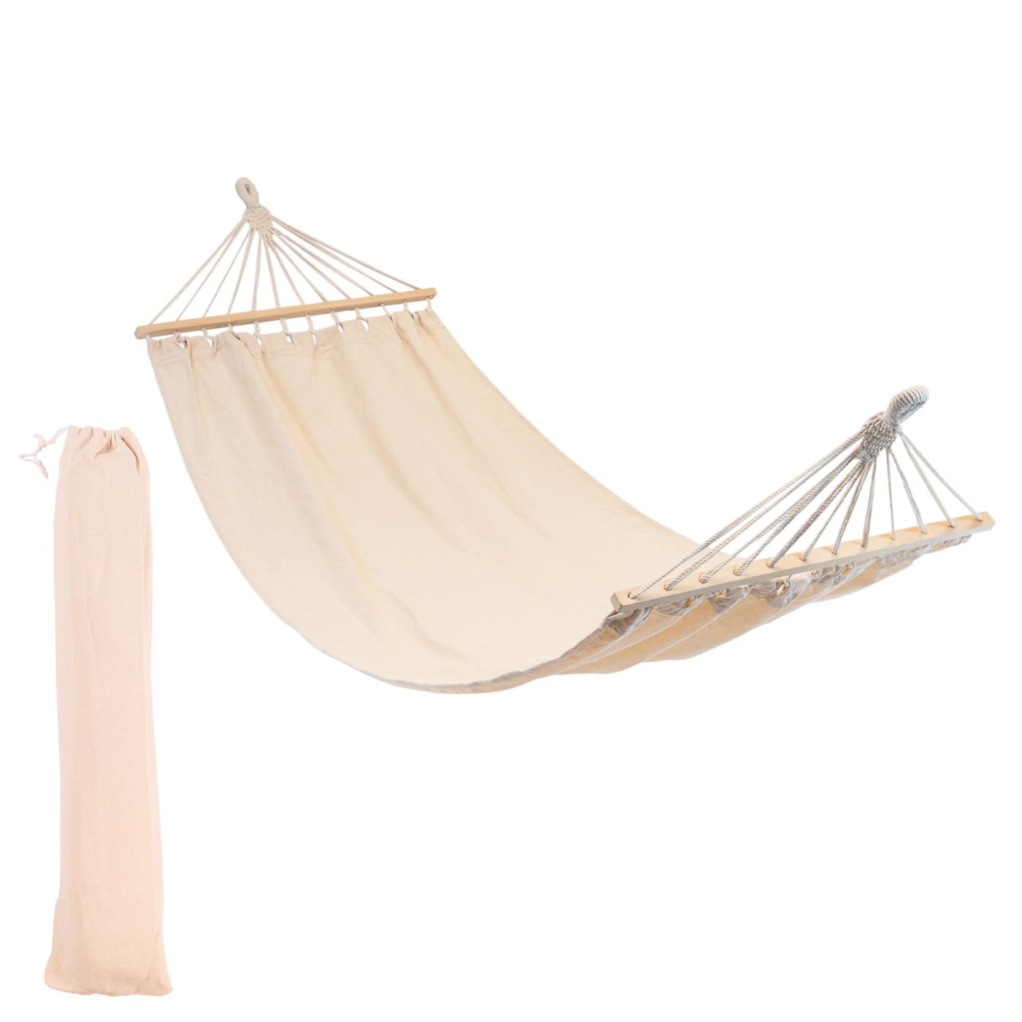 200 x 80cm Deluxe Cotton Garden Hammock