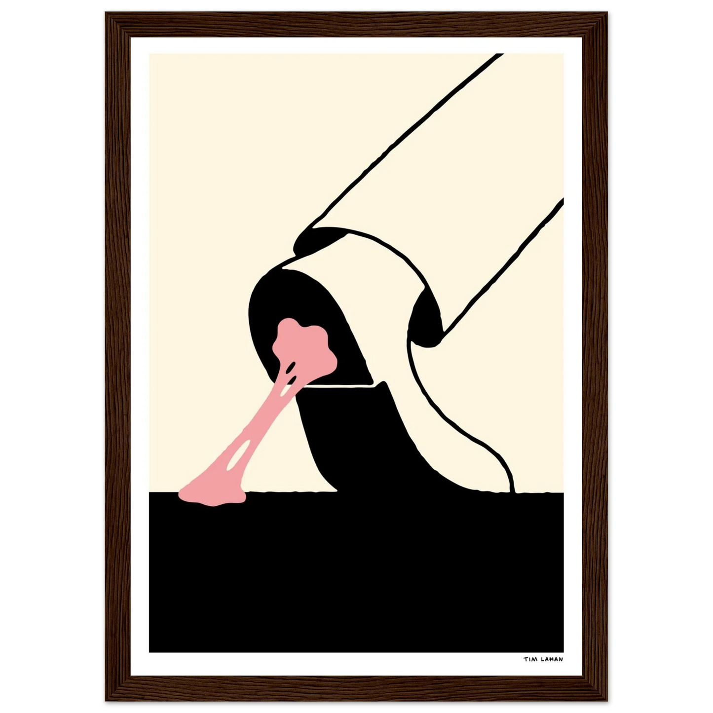 Tim Lahan - 'Stuck' Framed Print