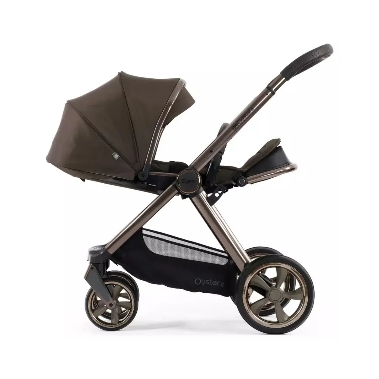 Oyster 4 Single Stroller - Chocolate Velvet
