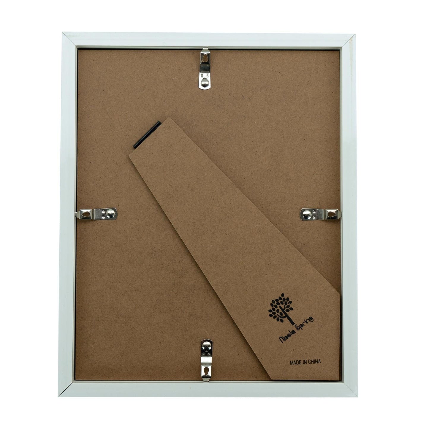 8" x 10" White 3D Box Photo Frame - with 5" x 7" Mount