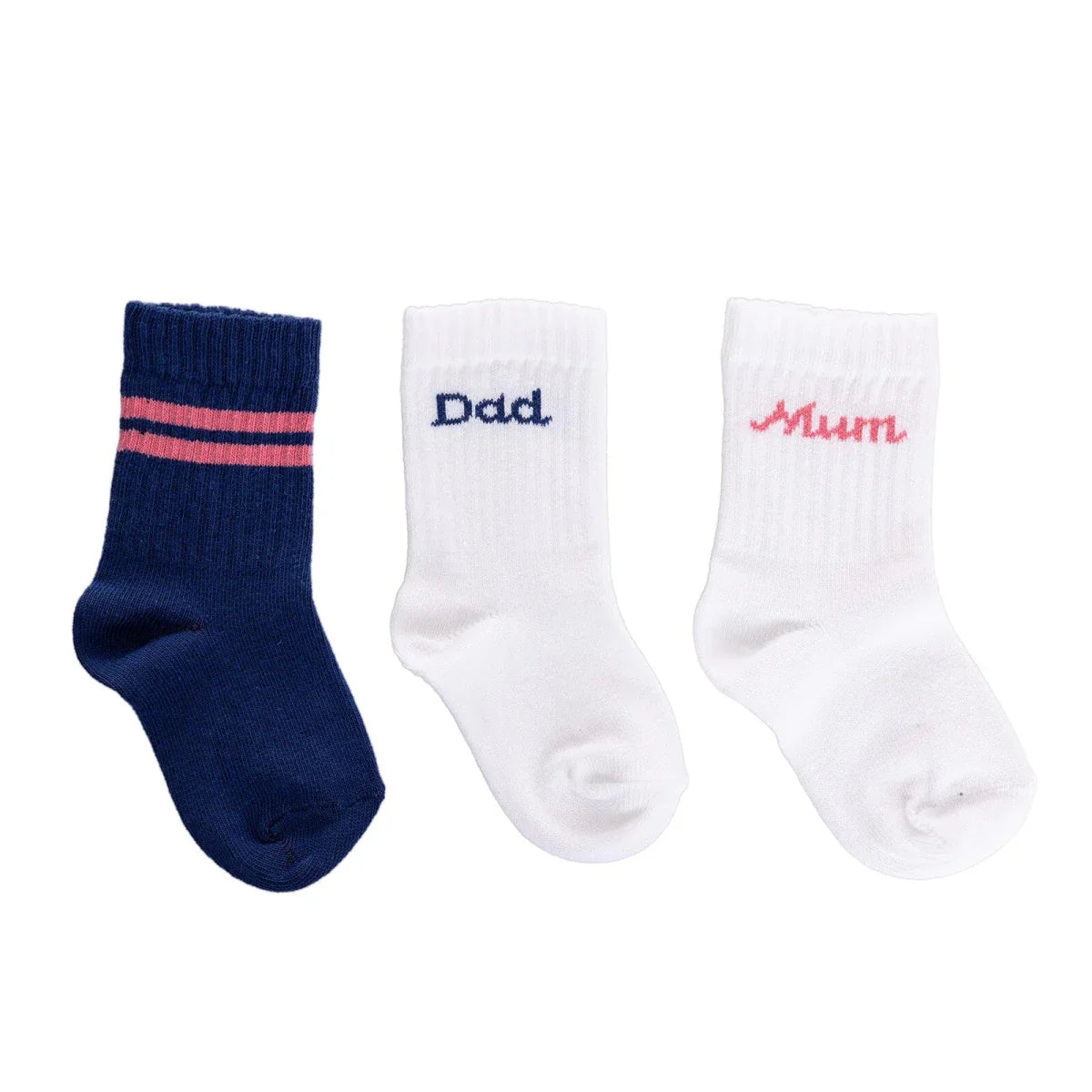 HelloBaby Unisex Pack of 3 Socks - White