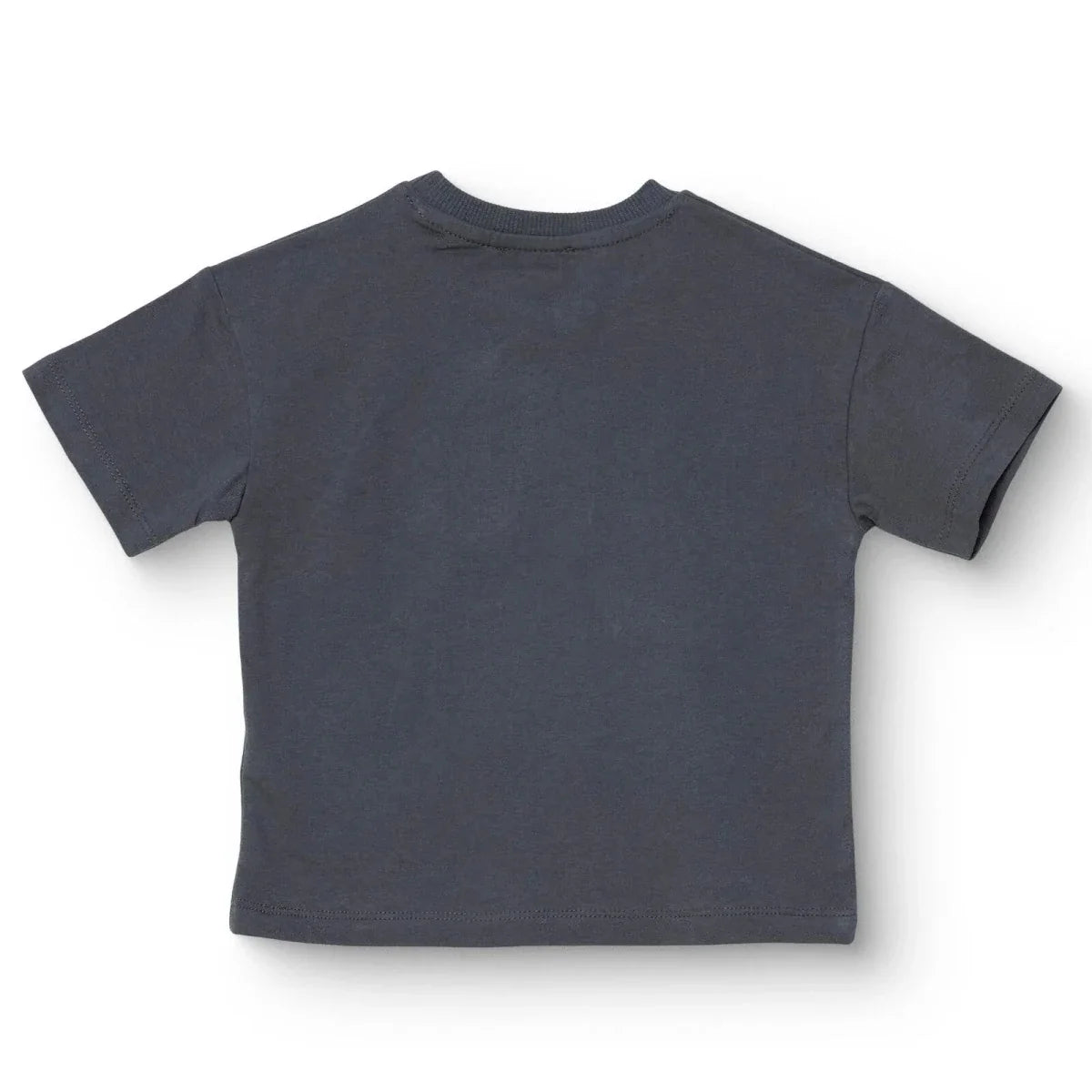 HelloBaby Boys T-shirt Slogan I Love Mom Crew Neck Short Sleeve - Grey