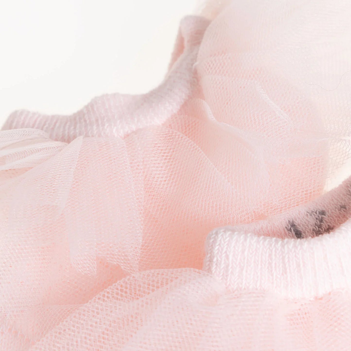 HelloBaby Girl Socks with Lace - Light Pink