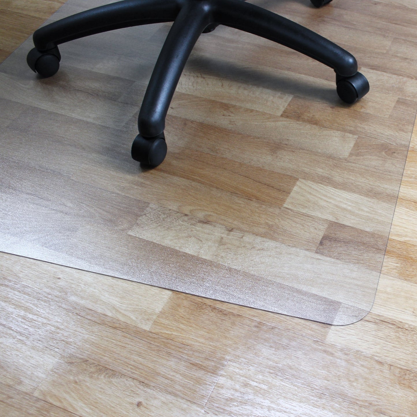 Advantagemat® Vinyl Rectangular Chair Mat for Hard Floor - 116 x 150cm