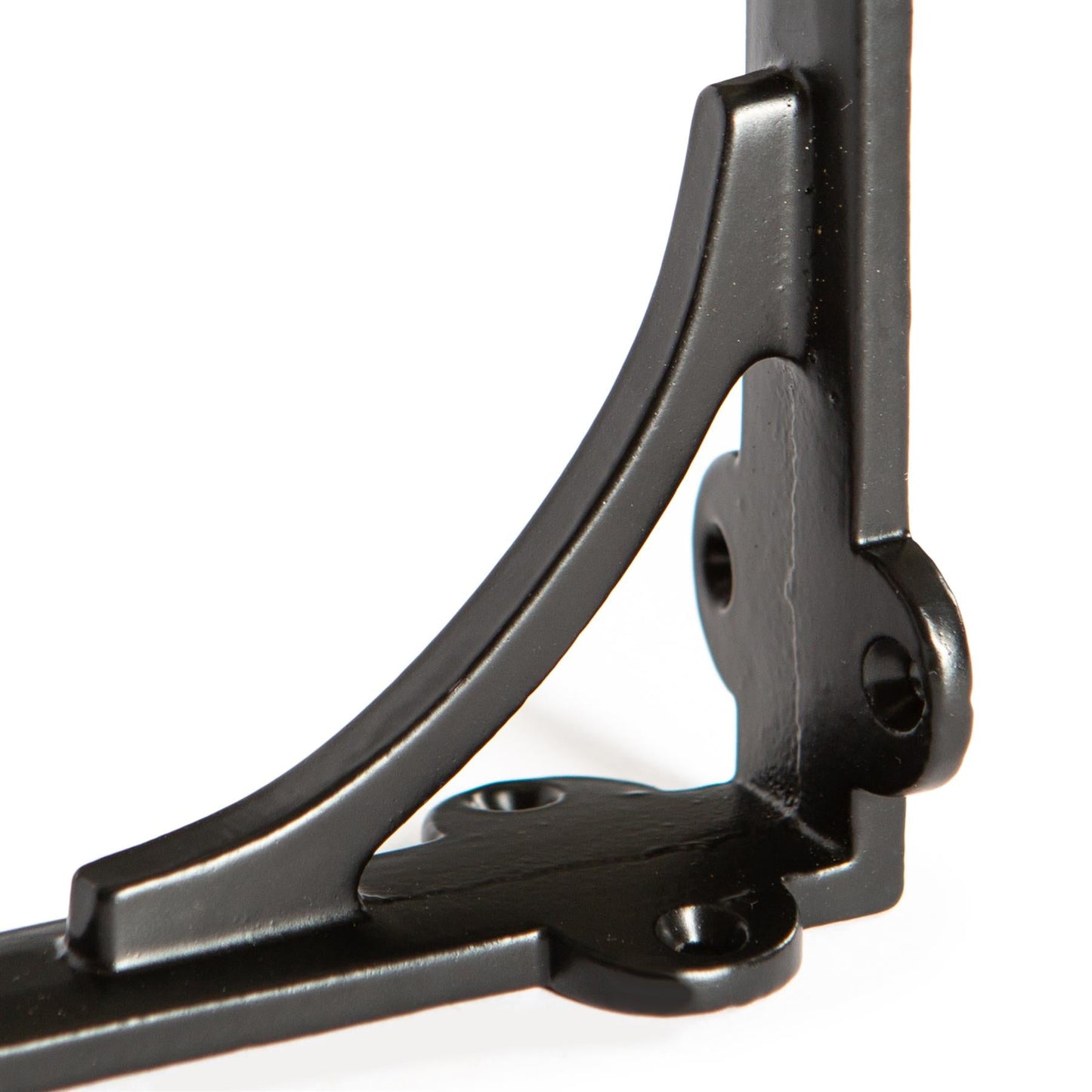 100mm Curved Iron Shelf Bracket
