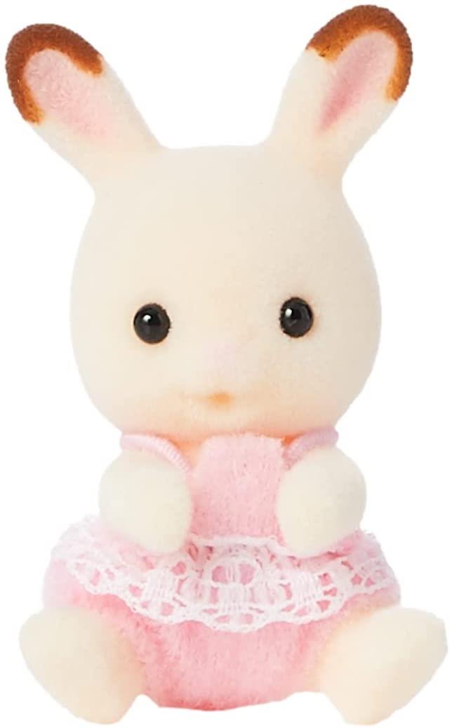 Sylvanian Families Chocolate Rabbit Twins Toy Playset for Age 3 and Up