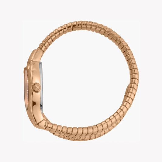 Just Cavalli Women's Rose Gold Watch, Asymmetrical Case Jc1l186m0045