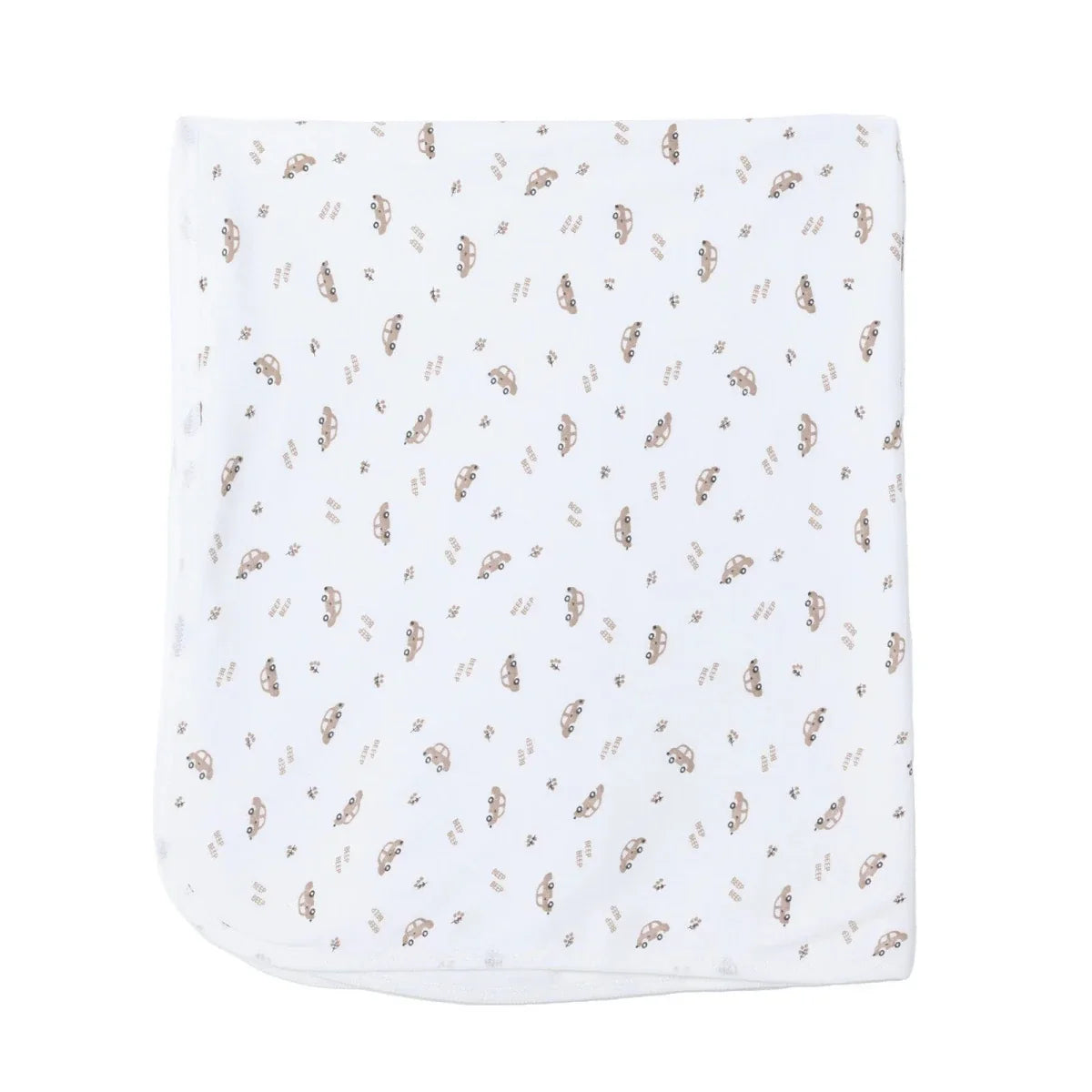 Bebecix Boys Cotton Jersey Blankets - Ecru