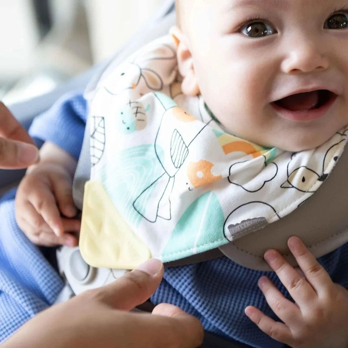 Nuby Bandana Bibs Pack of 3 Assorted