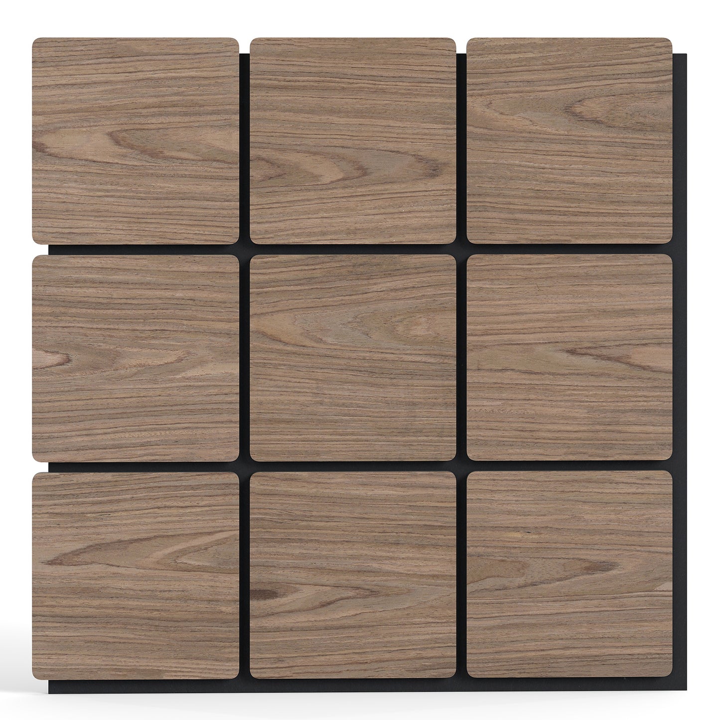 4 Pack Acoustic Panels for Walls 62 x 62 cm Sound Absorbing Panel-Natural