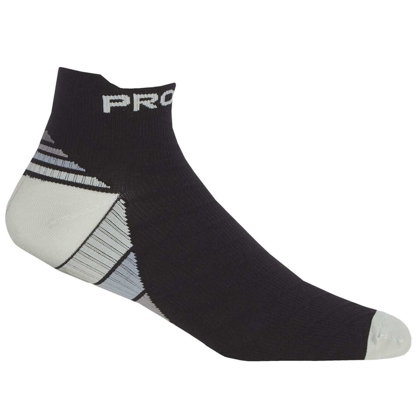 4 Pack Men's Compression Running Gym Socks Low-Cut Breathable Anti-Crimping Arch Support Durable Athletic Ankle Socks for Sports Casual Wear UK 6-11 Sock Stack