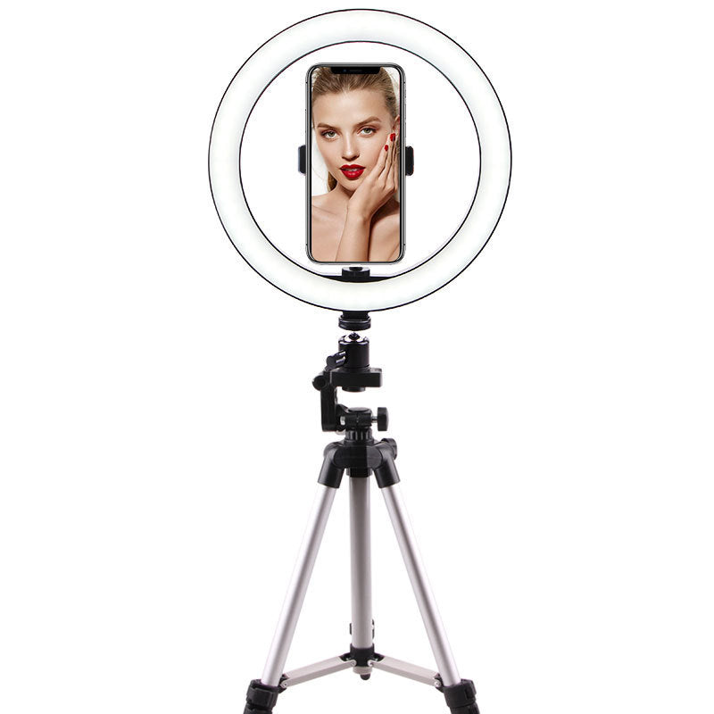 26cm LED Ring Light with Tripod Stand & Phone Clip - Professional Studio Lighting for Photography, Video & Live Streaming