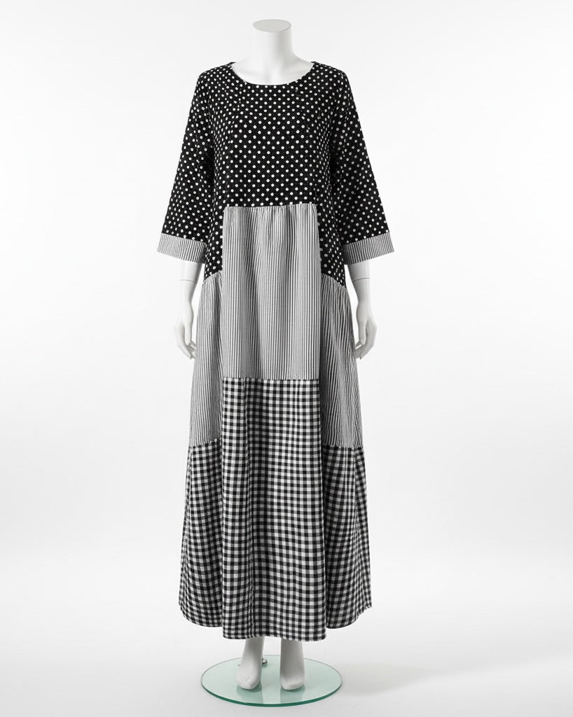 Women’s Bohemian Patchwork Dress