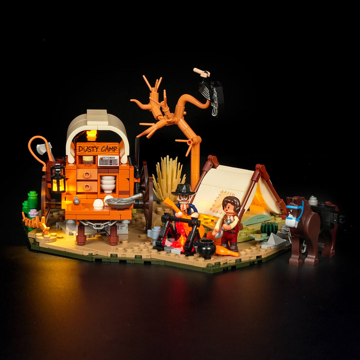 LUMIBRICKS - FUNWHOLE Western Cowboy Camp F9076