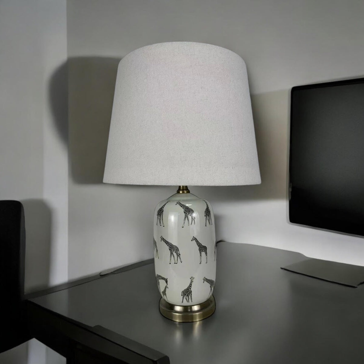 41CM LAMP AND SHADE
