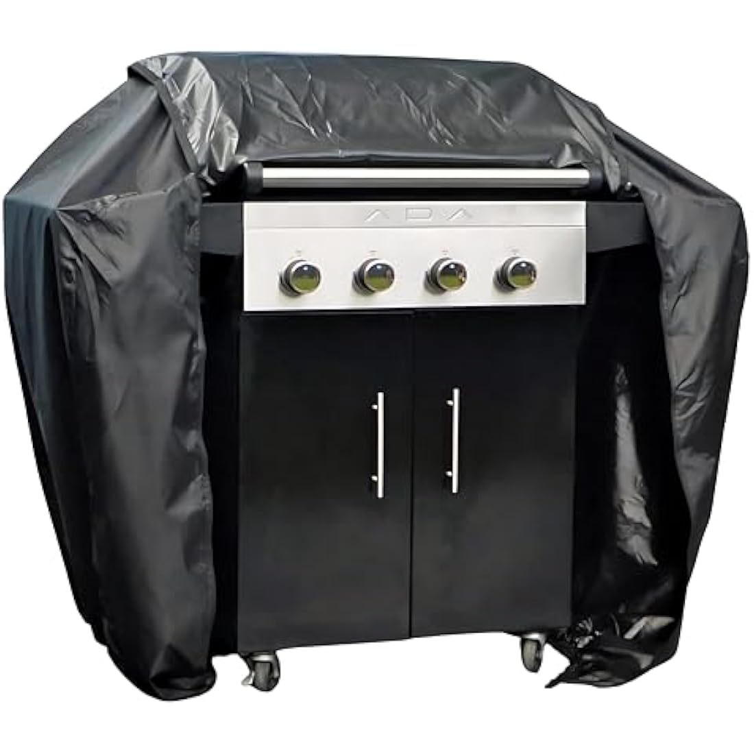 SpeedwellStar Heavy Duty BBQ Barbecue Grill Cover for Outdoor Grill – 200 L x 83 W x 139 H cm – Breathable & UV Resistant - Easy Access Dual Zips for Weber, Char-broil, Brinkmann, Outback and more.