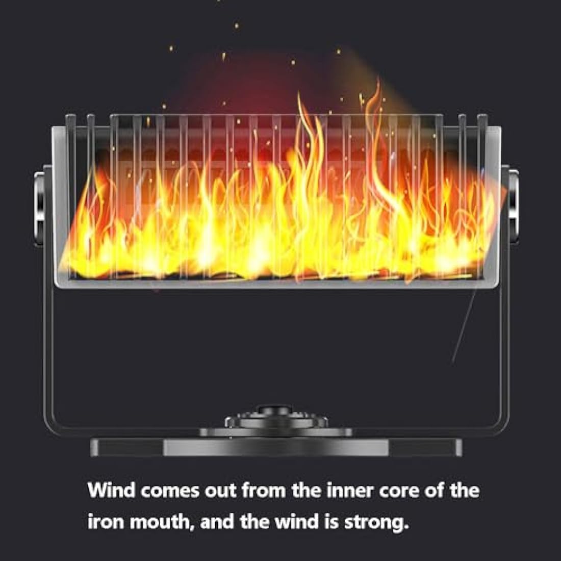 Baceyong 150W 12V Car Heater Fan, Portable Car Windscreen Demister Auto Heater 2 in 1 Car Defogger with Heating & Cooling Function Plug in Cigarette Lighter 180° Rotation with 3 Adjustment Switche
