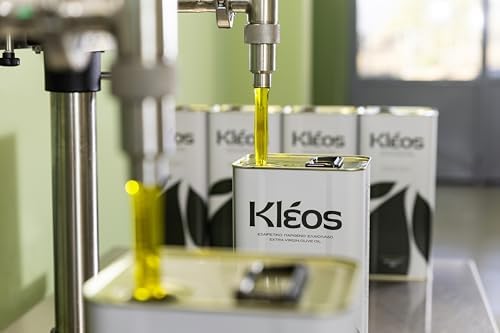 Kleos Extra Virgin Olive Oil 5L – New Harvest 2024/25 – Cold-Pressed Greek Olive Oil from Koroneiki Olives – Premium Quality