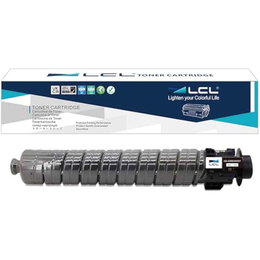 LCL Compatible Toner Cartridge 841817 Aficio MP C3003 C3003SP MP C3503 C3503SP MP C3004 C3004SP MP C3504 C3504SP (1PK Black) Replacement for Ricoh Aficio MP C3003SP MP C3503SP MP C3004SP MP C3504SP