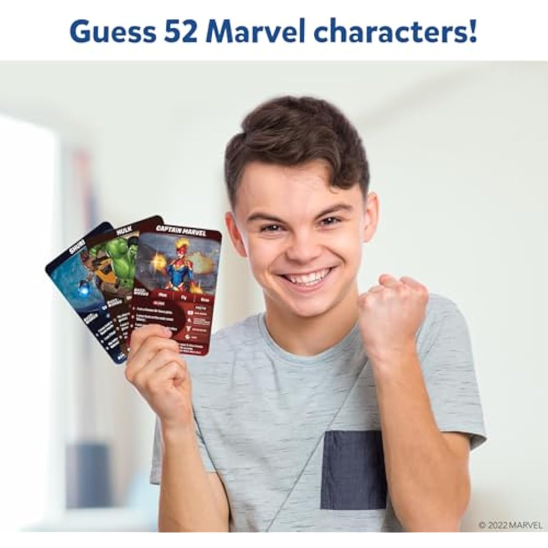 Skillmatics Guess in 10 Marvel, Perfect for Boys, Girls, Kids, Teens, Adults Who Love Card Games, Board Games, Toys, Avengers, Spiderman, Iron Man, Gifts for Ages 8, 9, 10 and Up