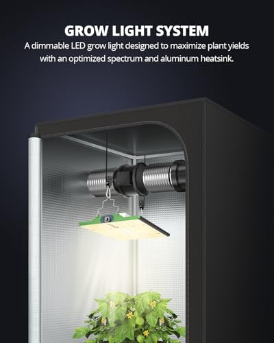VIPARSPECTRA P1000 Grow Lights for Indoor Plants, Full Spectrum LED Grow Light with Dimmable, Plant Lights for Hydroponic Greenhouse Grow Tent Seed Starting Veg Flower for 2x2ft 3x3ft Coverage