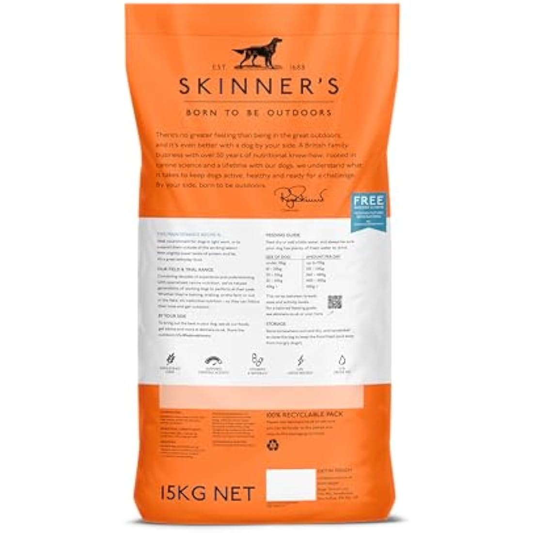 Skinners Field & Trial Maintenance Dry Dog Food - 15kg