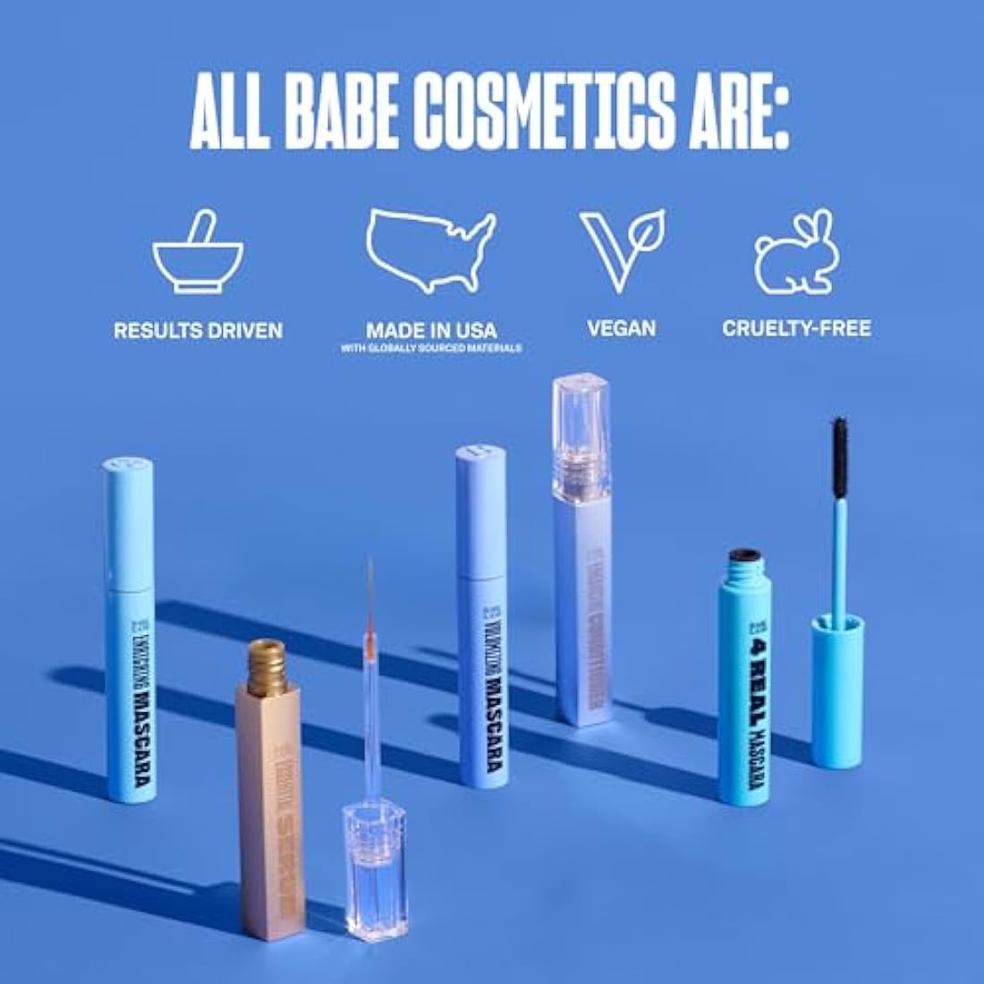 Babe Original Essential Lash Serum - Transform Your Lashes with Longer-Looking, Fuller-Looking Results - 4ml