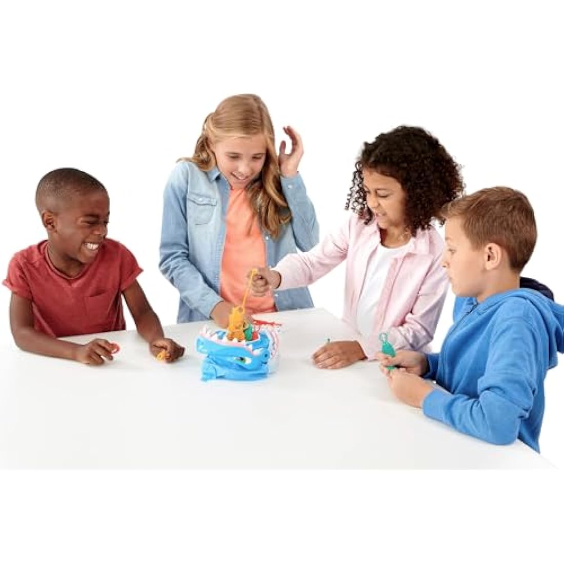 Shark Bite: Save Your Catch Before He Snaps! | Family Fun Fishy Board Game | Kids Action Games | For 2-4 Players | Ages 4+