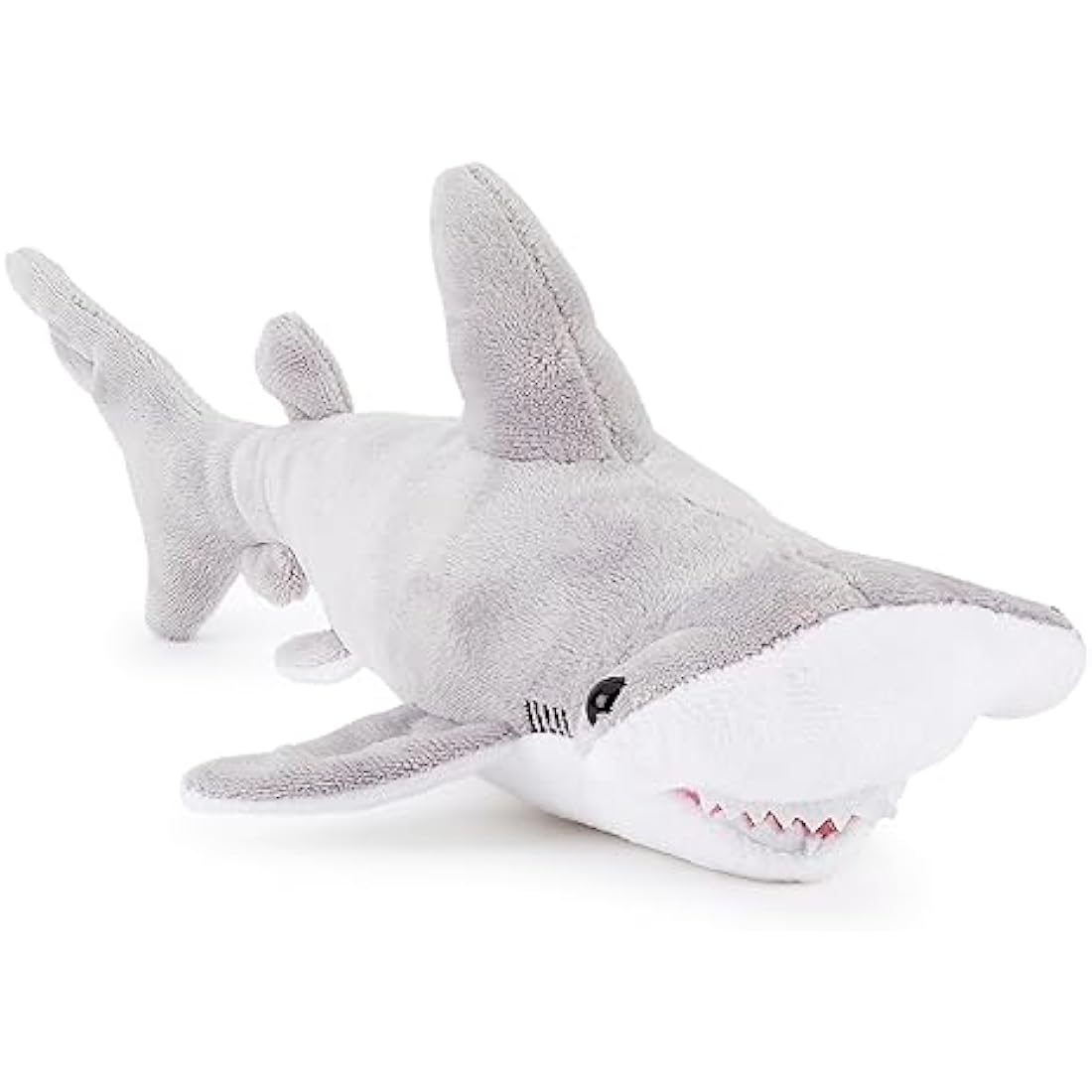 Zappi Co Ultra Soft Hammerhead Shark Plush Toy (26cm Length) - 100% Recycled, Eco-Friendly, Newborn Gift, Realistic Lifelike