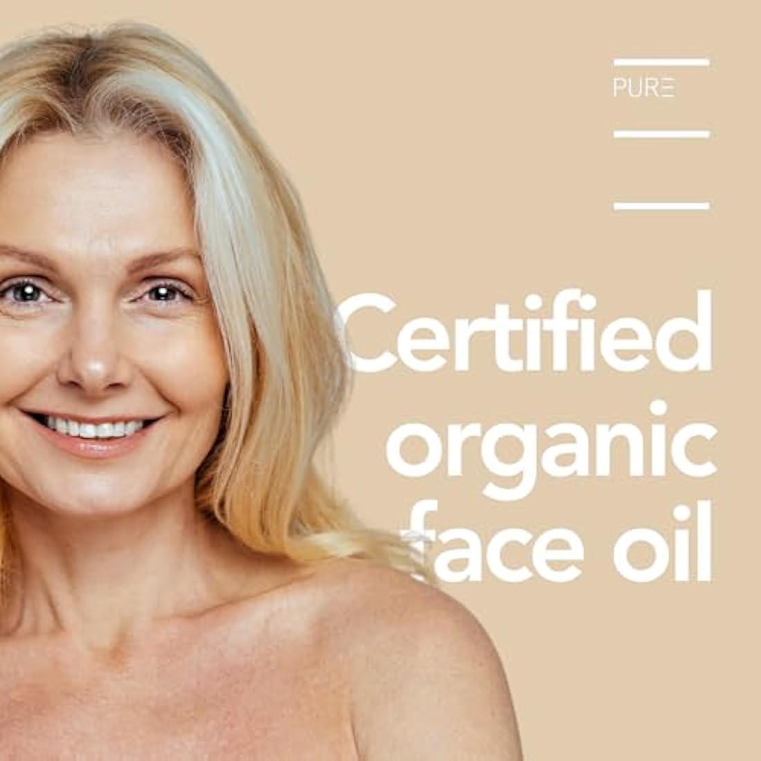 Organic Cold-Pressed Rosehip Face & Body Oil by PURE Spa Skincare - 30ml - 100% Pure, Natural & Vegan - Anti-Ageing, Smoothing, Nourishing, Rejuvenating - For All Skin Types and Fine Lines & Scars
