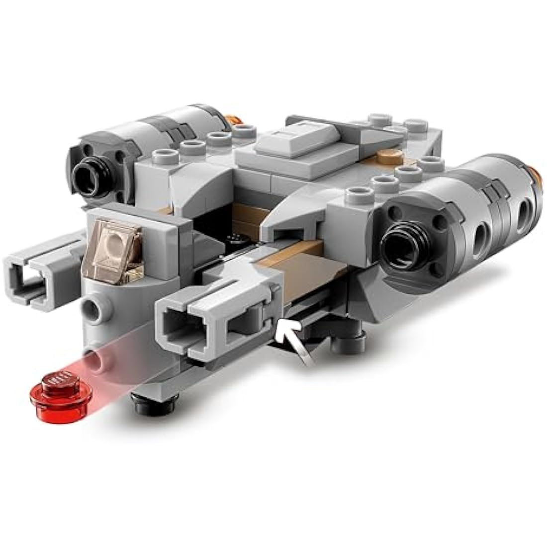 LEGO 75321 Star Wars The Razor Crest Microfighter Building Toy, Mandalorian Gunship & Minifigure, Gift Idea for Boys and Girls age 6 Plus Years Old