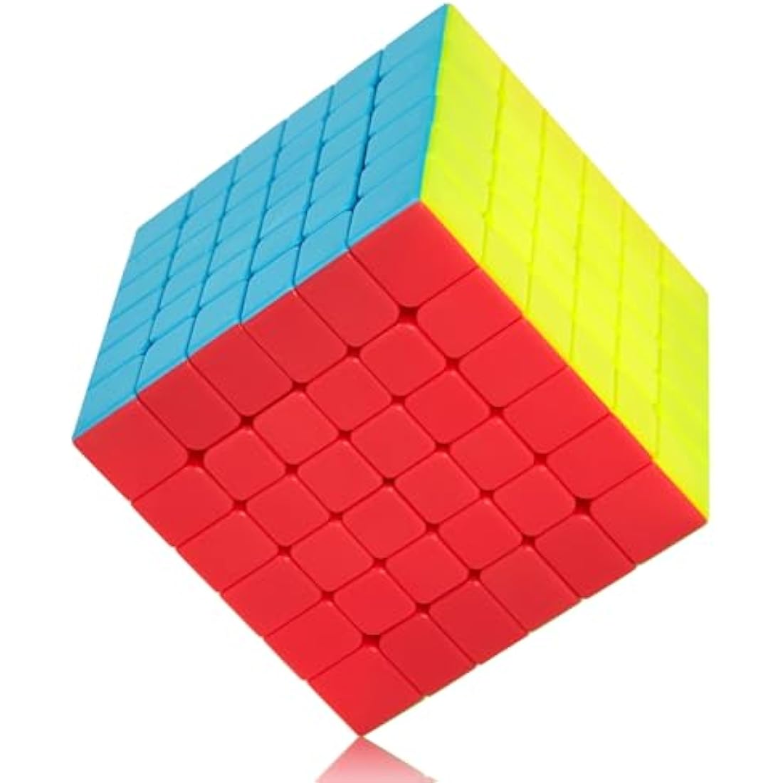 ROXENDA Speed Cube - Fast Smooth Turning Solid Durable & Stickerless Frosted, Best 3D Puzzle Magic Cube Toy - Turns Quicker than Original for kids Gift & Adult & Children(6x6x6 Cube)