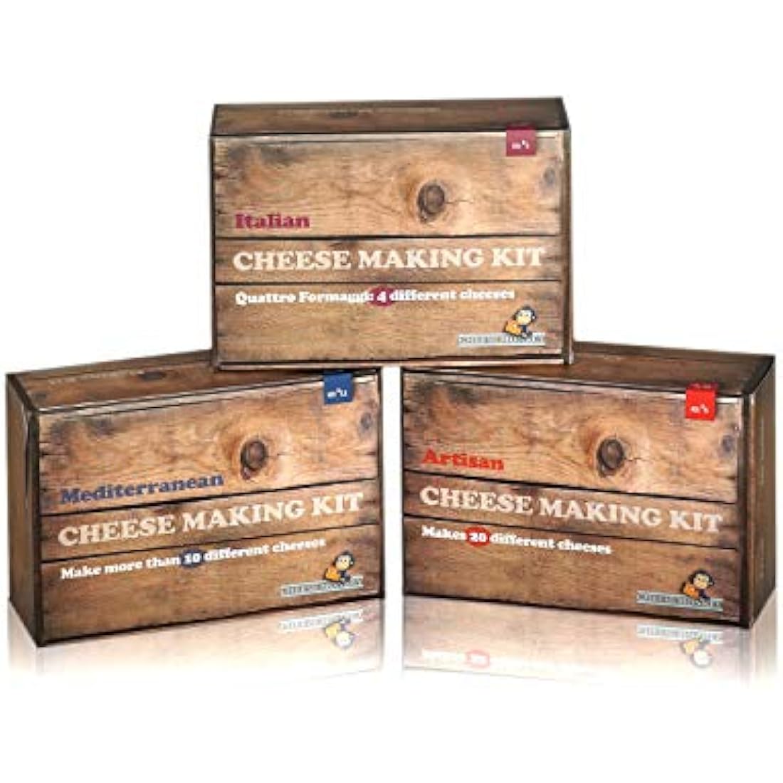 Cheese Making Kit - make 30 different Artisan Cheeses Basket