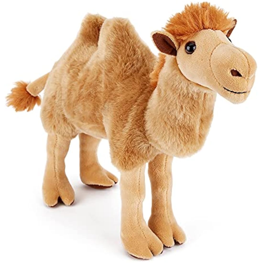 Zappi Co Plush Children's Stuffed Soft Cuddly Plush Toy-Part of Safari Animals Collection, Perfect for Kids (26cm Height)(Bactrian Camel)