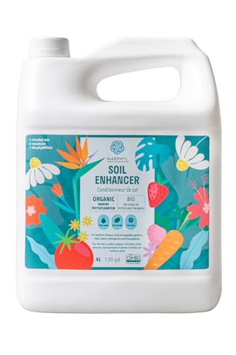 MARPHYL Organic Liquid Fertilizer - Outdoor & Indoor Plant Food - Nutrient-Rich Garden Fertilizer- All Purpose Soil Enhancer for House Plants, Flowers, Vegetables, Succulents, Bamboo, Hydroponics