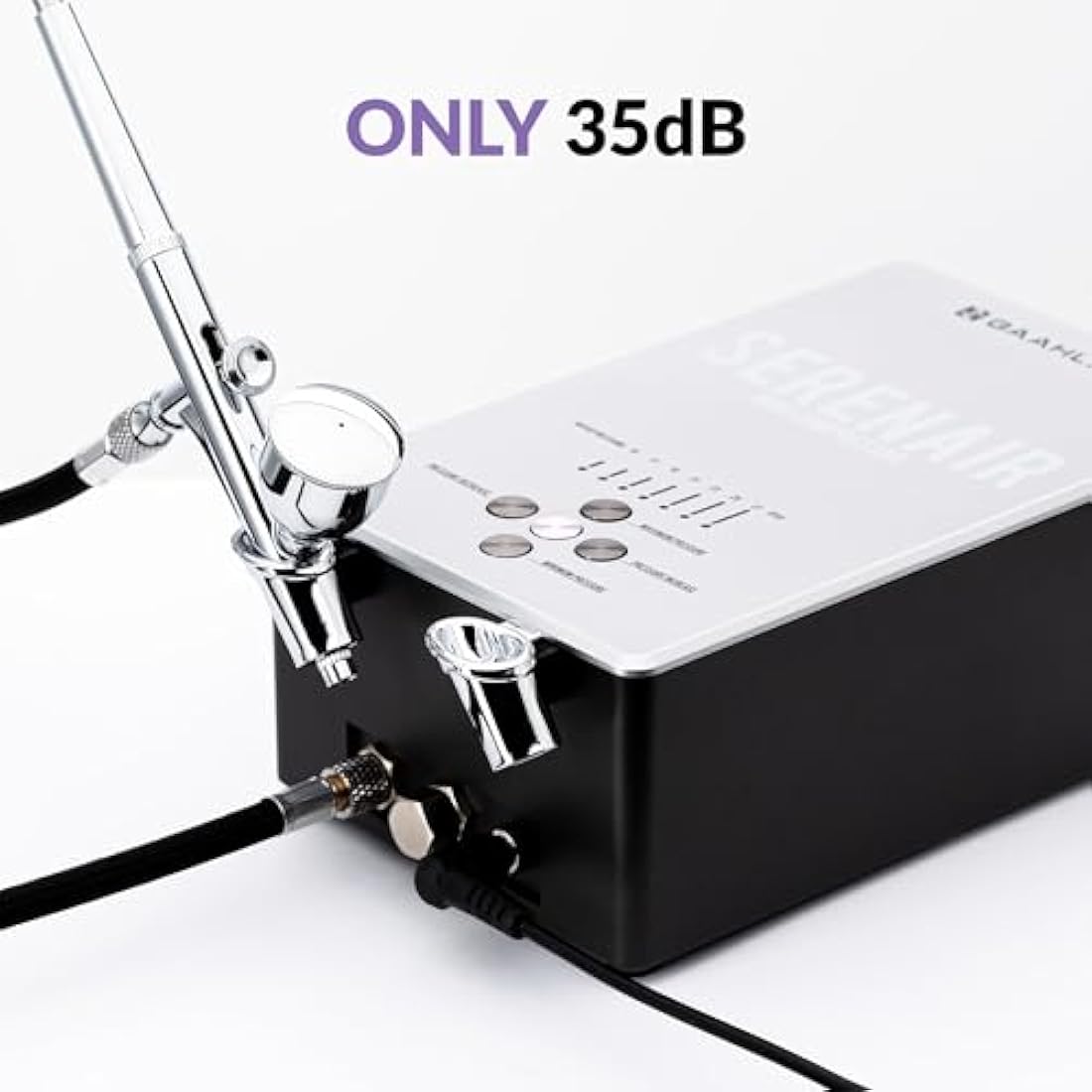 Gaahleri Airbrush Kit, Ambition Series GTS-06, Airbrush & Air Compressor with Air Control