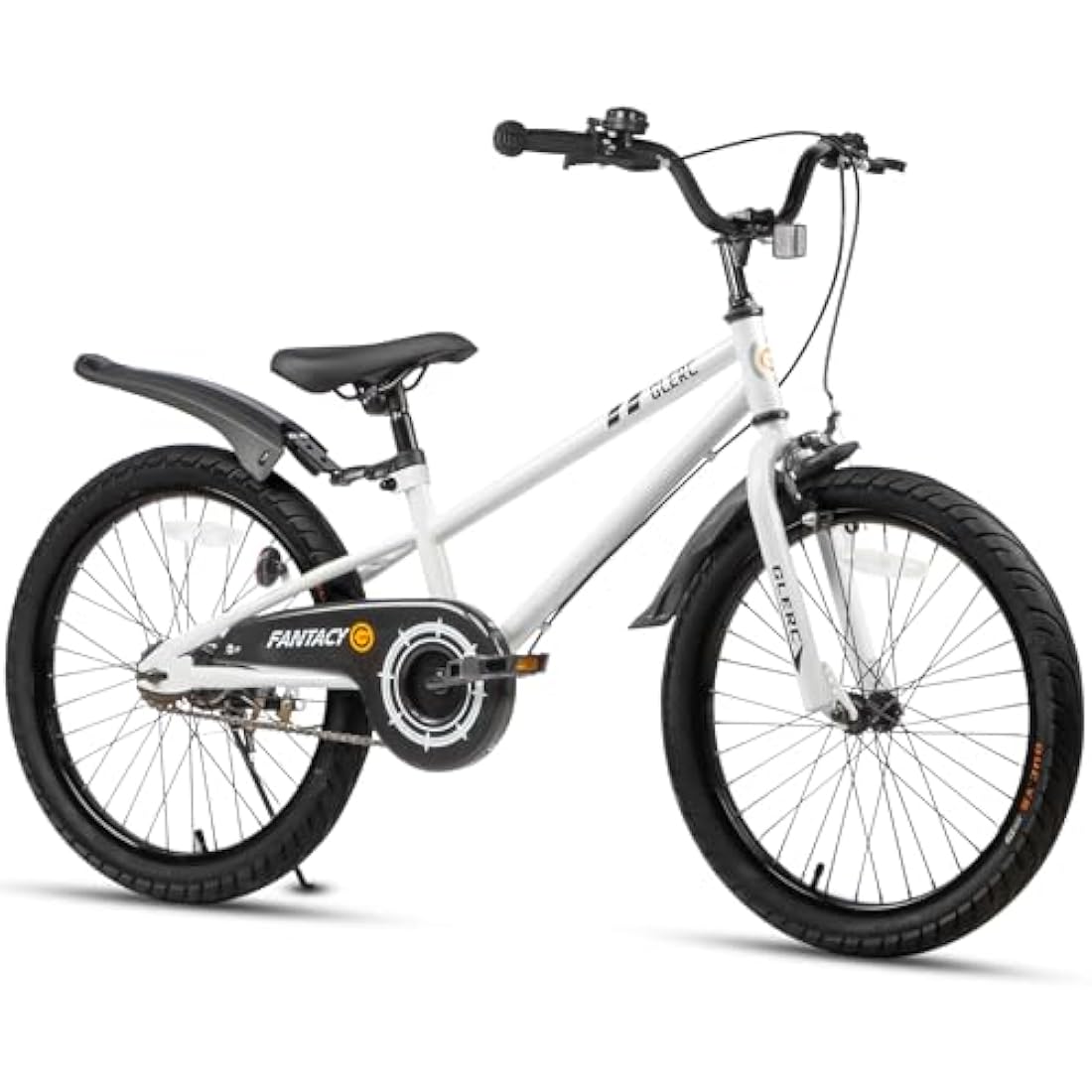 Glerc Fantacy 20 Inch Kids Bike for 2-14 Years Old Boys Girls with Water Bottle Holder & Stabilisers, Multiple Colors
