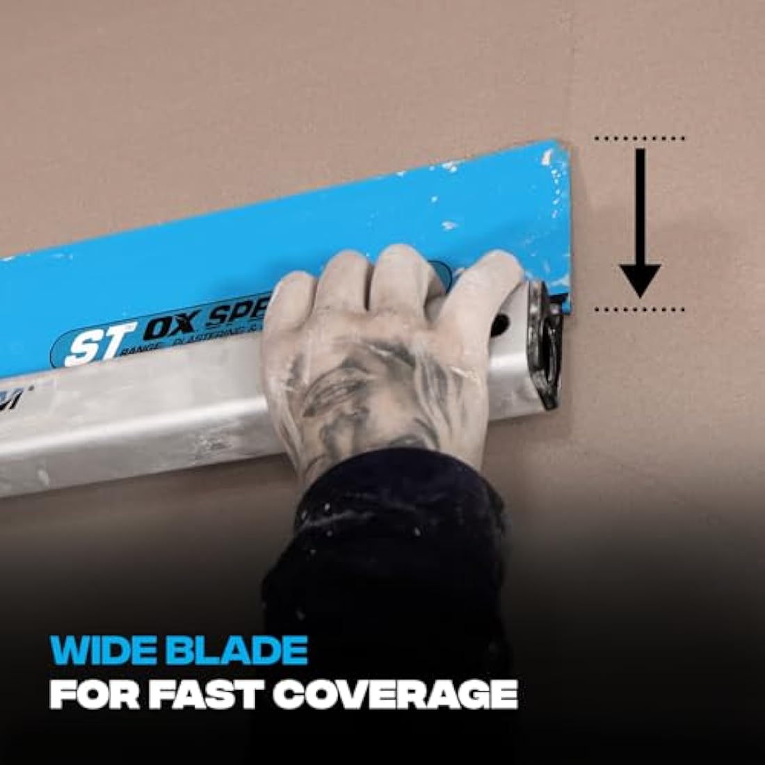 OX Speedskim Semi Flexible Plastering Rule - ST 900mm
